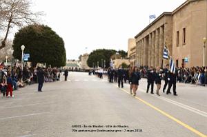 274- Rhodes- Defile Dodecanese grec